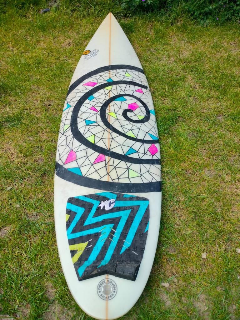 Golfsurfboard 6'6" met vinnen, Watersport en Boten, Golfsurfen, Ophalen