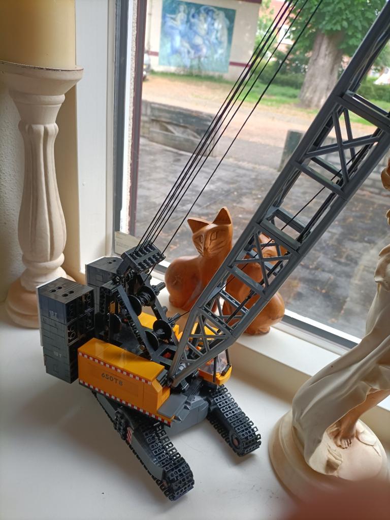Lego City moc hijskraan, Ophalen of Verzenden, Zo goed als nieuw