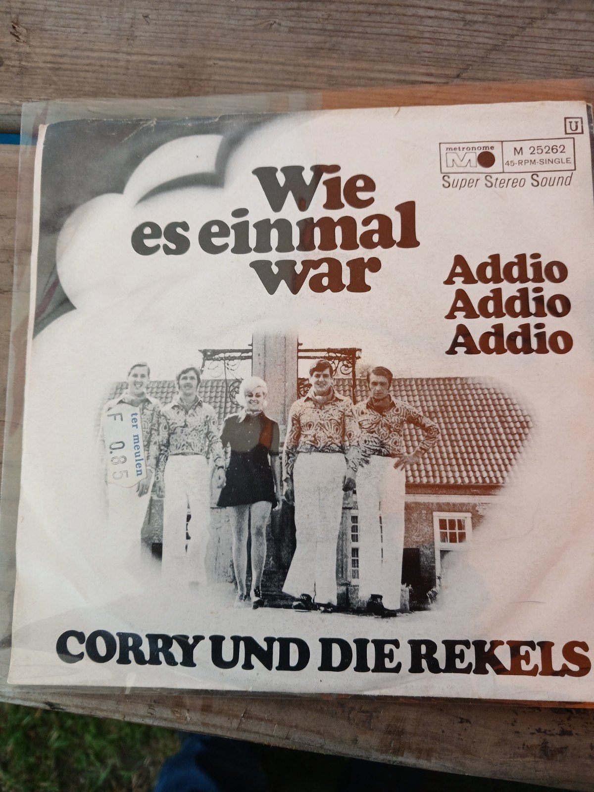 Corry und die Rekels - Wie es einmal war / Addio (Single), Cd's en Dvd's, Ophalen of Verzenden, Gebruikt, Schlager