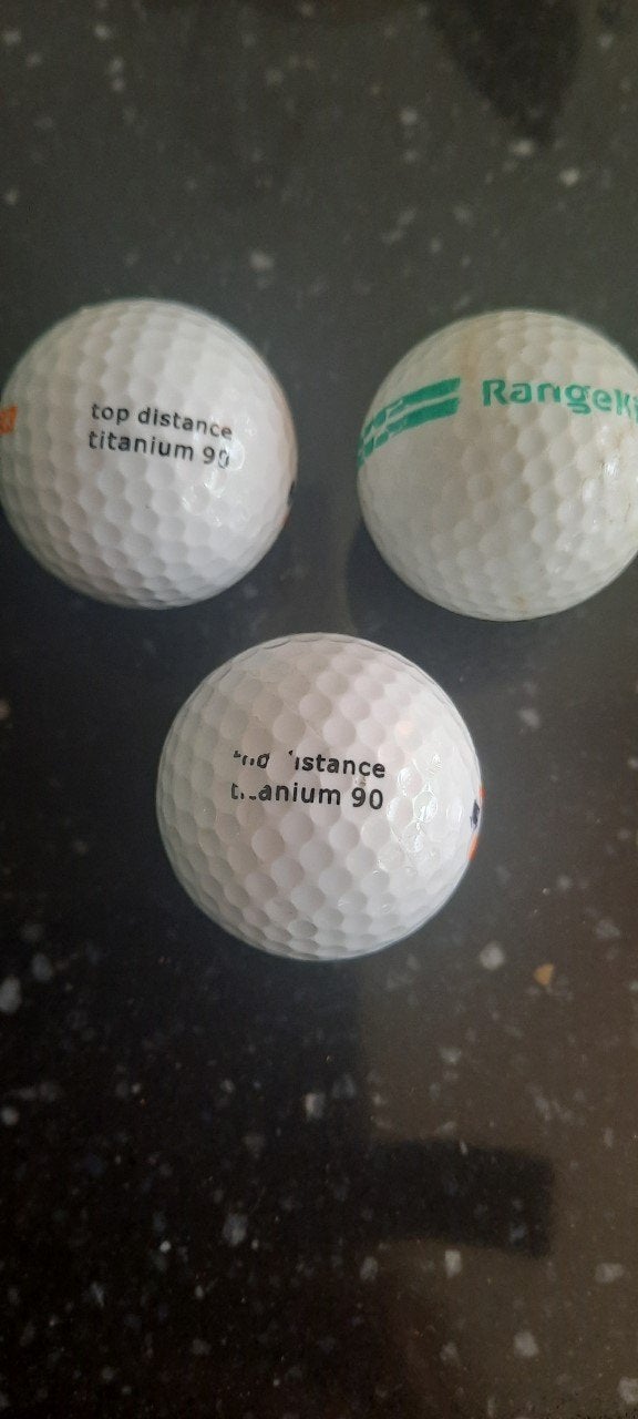 3 golfballen, Ophalen, Gebruikt, Bal(len)