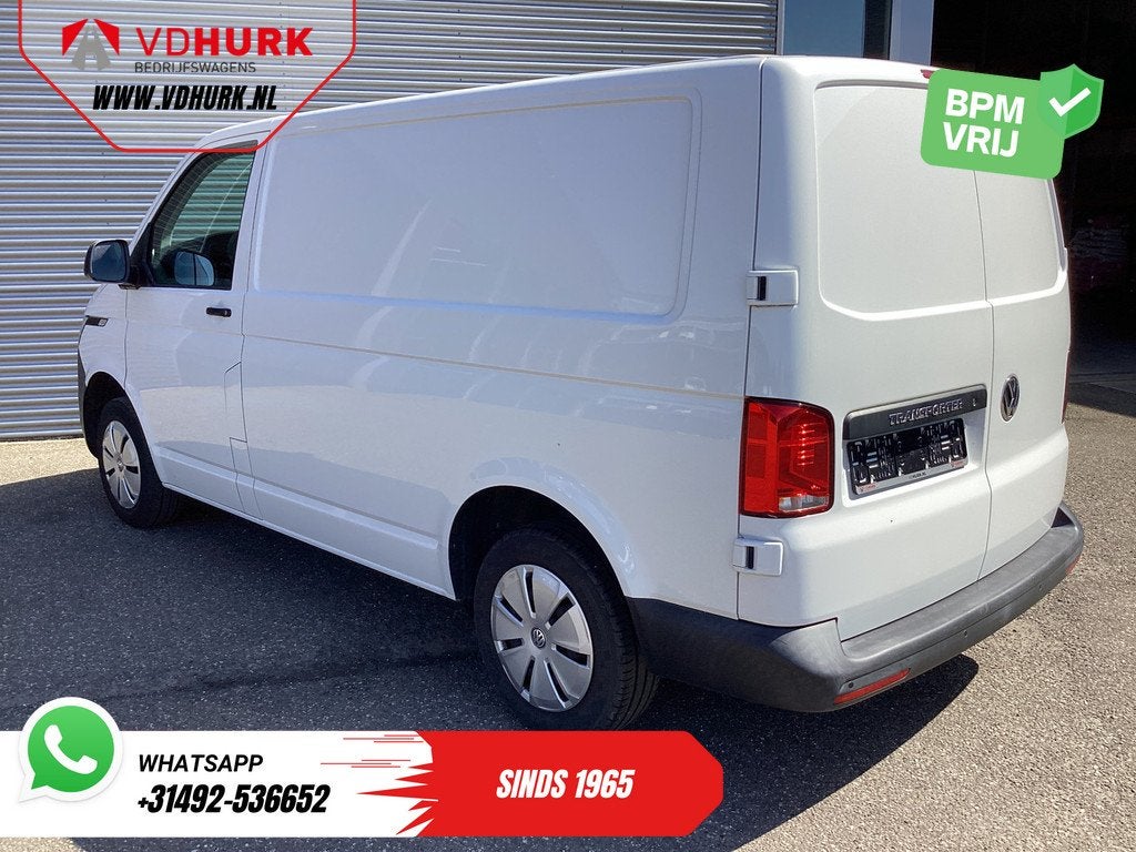 Volkswagen Transporter 2.0 TDI Weinig Km/ Carplay/ Cruise/ A, Voorwielaandrijving, Stof, Gebruikt, 4 cilinders