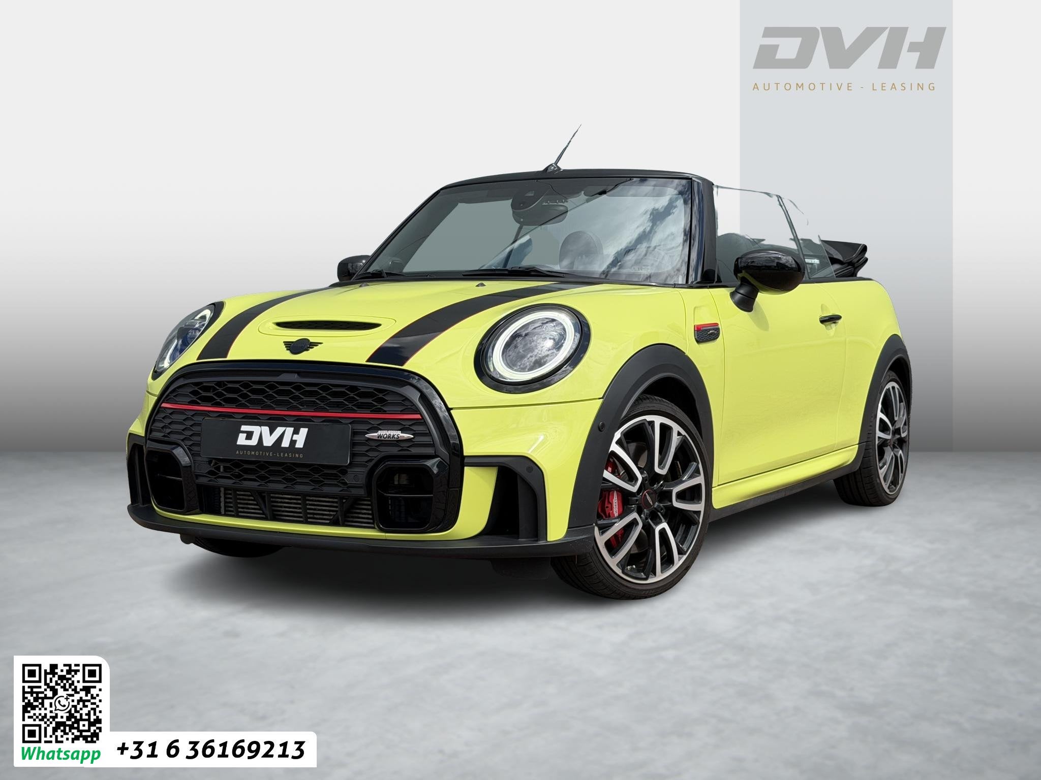 MINI John Cooper Works 2.0 Cabrio JCW HUD | H/K | F1 | CAMER, Auto's, Mini, 1998 cc, Gebruikt, Euro 6, Cabriolet