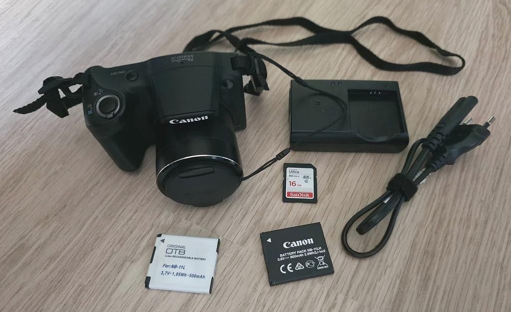 Canon Powershot SX400 IS - Compactcamera met 30x zoom, Gebruikt, Canon, Compact, Ophalen of Verzenden