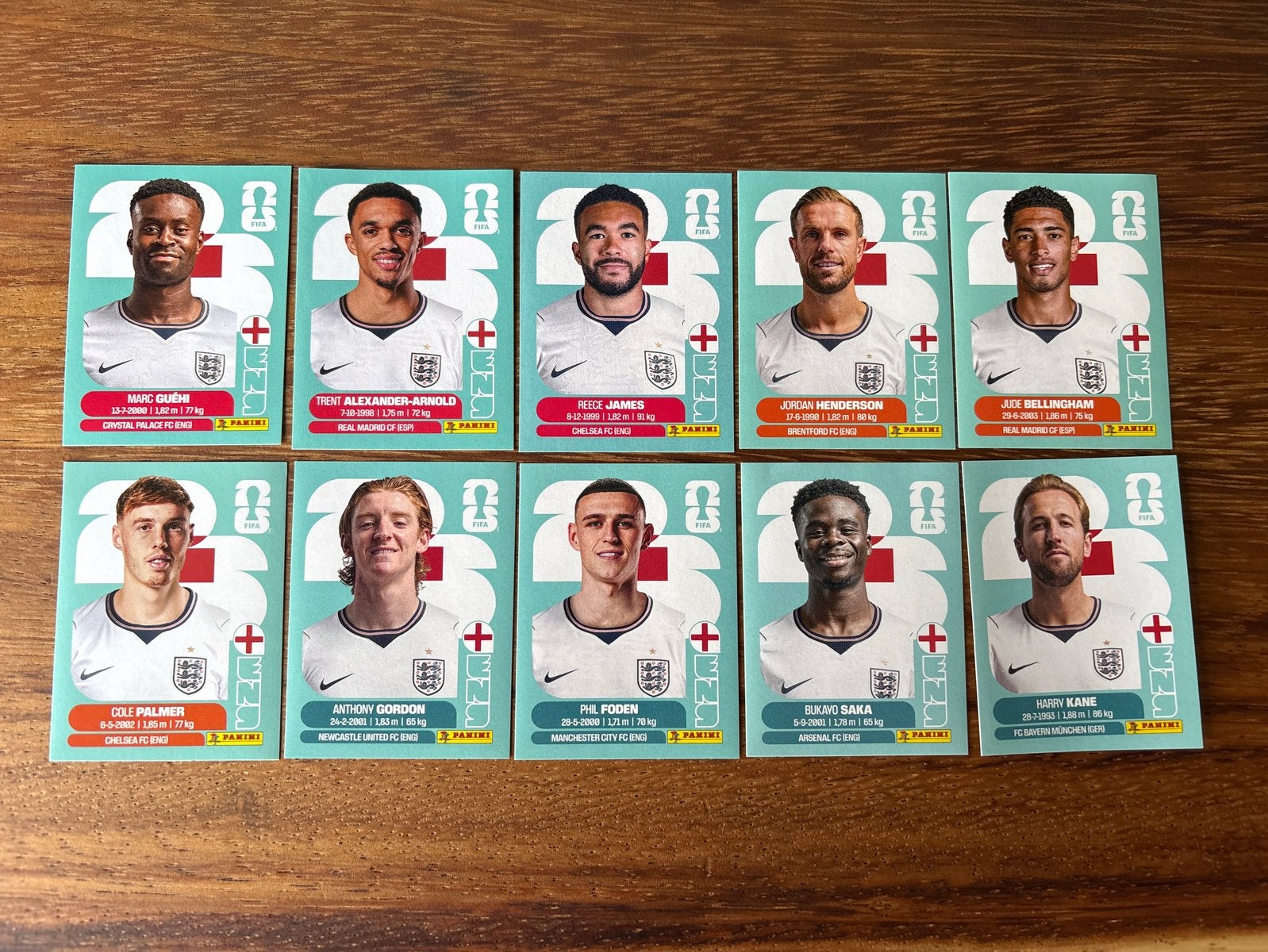 Panini FIFA World Cup 2026 Engeland Voetbalplaatjes, Ophalen of Verzenden, Nieuw, Buitenlandse clubs, Poster, Plaatje of Sticker