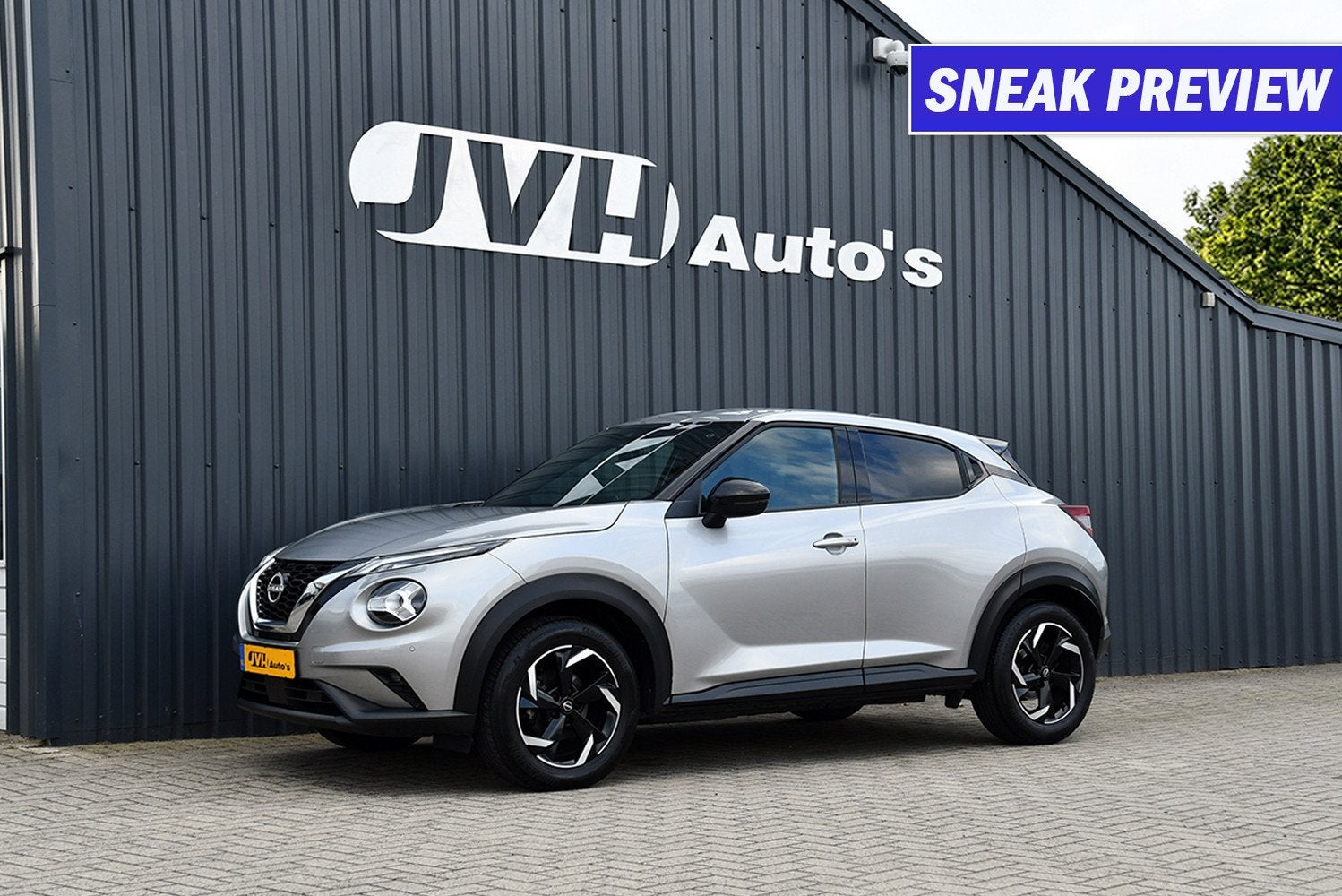 Nissan Juke 1.0 DiG-T AUT N-Connecta 09-2023 | BTW | 1/2 Led, Auto's, Gebruikt, Huisgarantie, Met garantie (alle), 116 pk