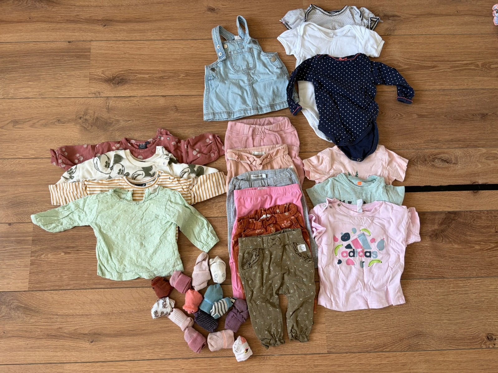 Kledingpakket meisje maat 62, Kinderen en Baby's, Ophalen, Gebruikt, Maat 62