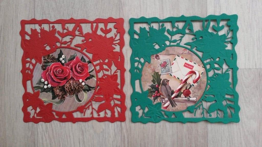 Set stansjes met kerstplaatjes (plaatjes liggen los), Ophalen of Verzenden, Nieuw, Kerst, Overige typen