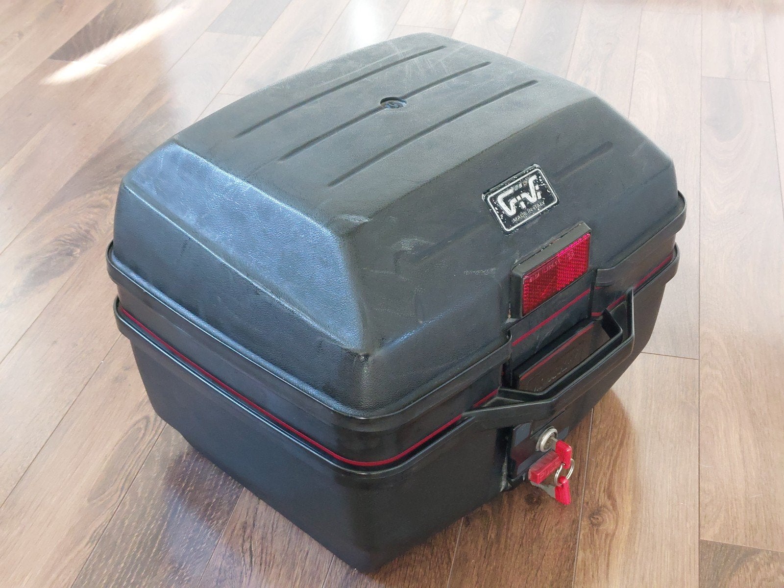 Givi Traffic Monokey Topkoffer 27 liter, Motoren, Ophalen, Gebruikt