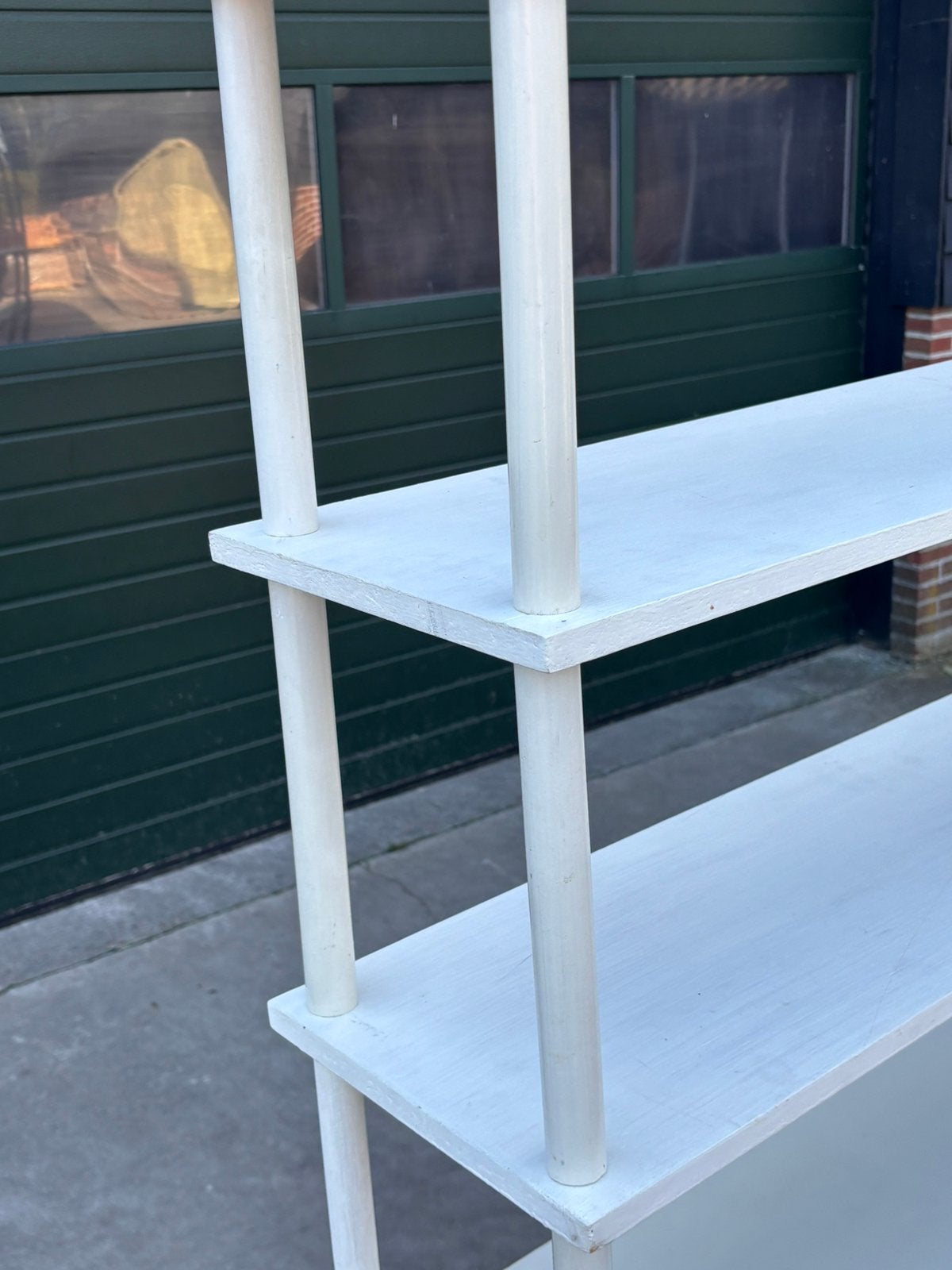 Vintage Stokkenkast Wandkast Opbergmeubel jaren 60, Vintage, Met deur(en), Vintage, Vintage
