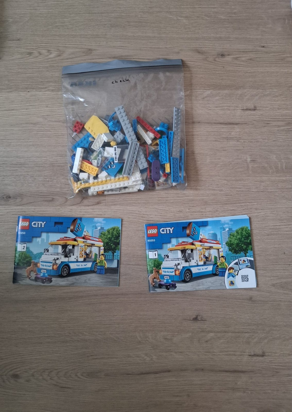 Lego city ijswagen 60253, Ophalen, Compleet, City, Lego