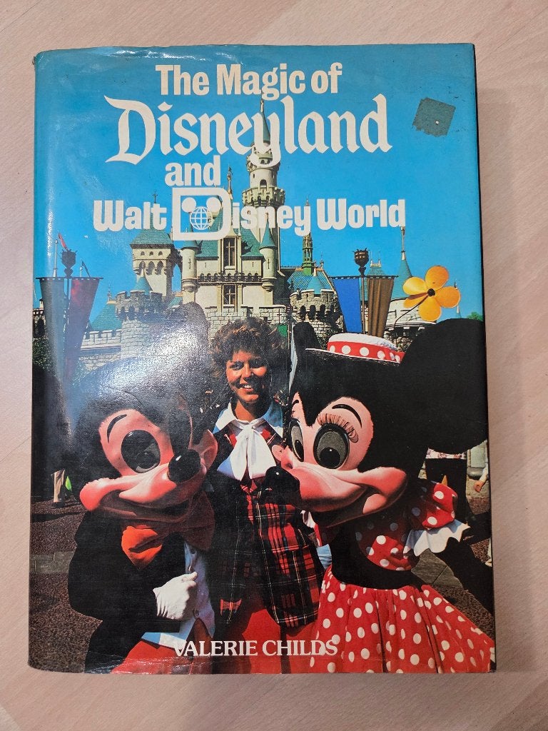 Disneyland boek jaren '70, Ophalen of Verzenden, Overige figuren, Gebruikt, Overige typen