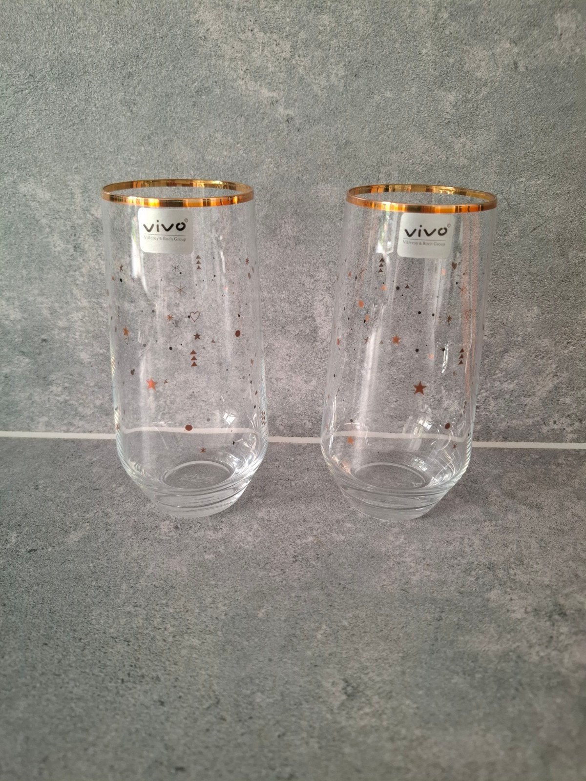 Vivo Villeroy & Boch Group Limited Edition Longdrinkglazen, Huis en Inrichting, Nieuw, Ophalen of Verzenden, Meerkleurig, Overige merken
