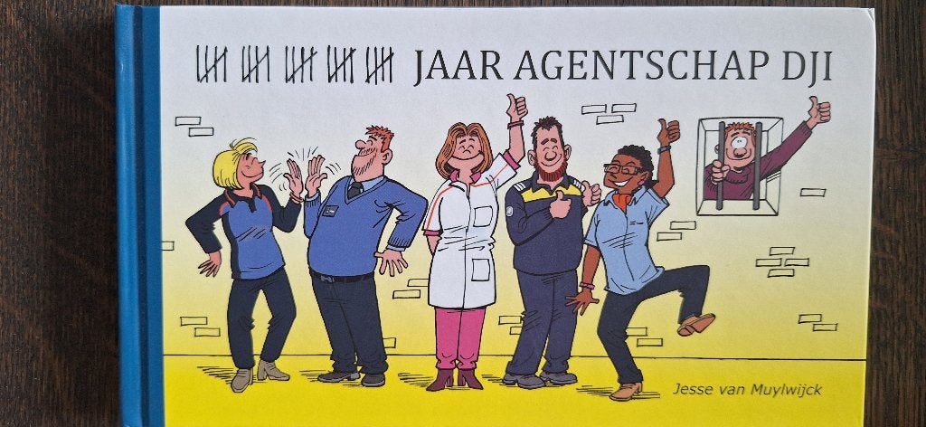 25 jaar agentschap DJI, Boeken, Eén stripboek, Ophalen of Verzenden, Zo goed als nieuw