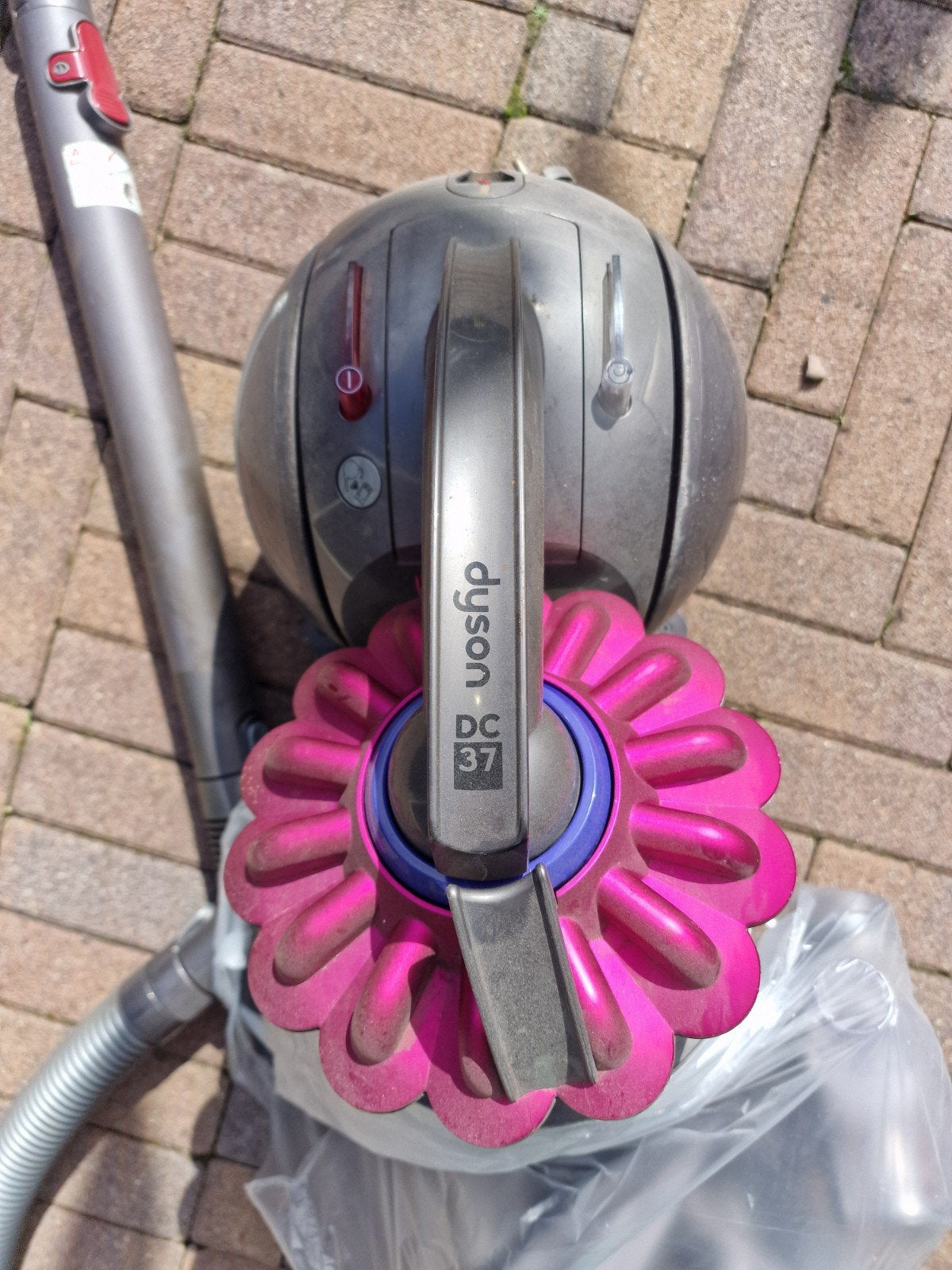 Dyson DC37 Animal Turbine stofzuiger met toebehoren, Ophalen, Gebruikt, 1600 tot 2000 watt, Dyson