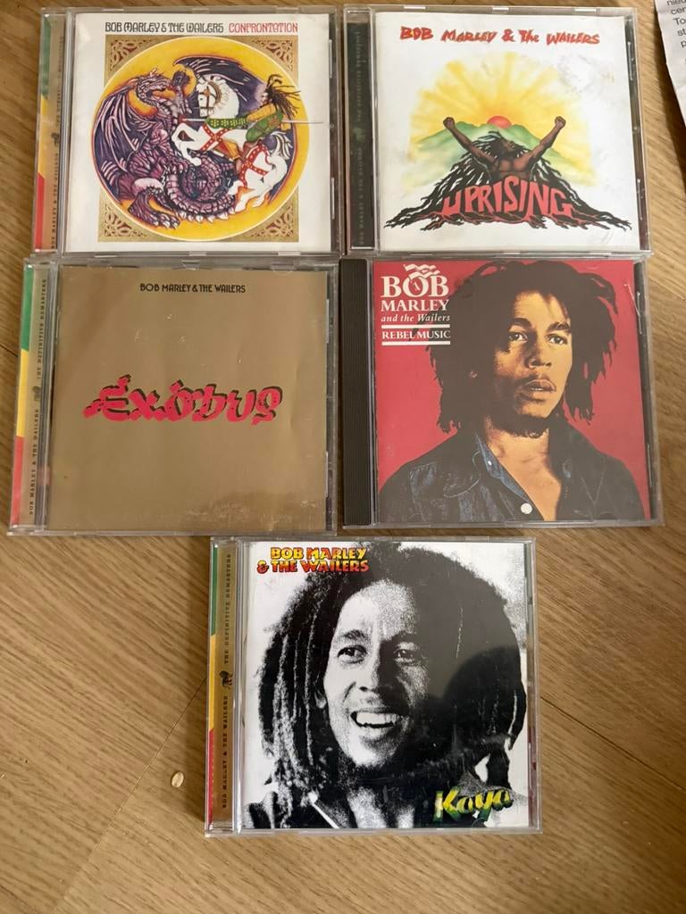 5 cd’s collectie verzameling bob marley, Ophalen of Verzenden, Gebruikt