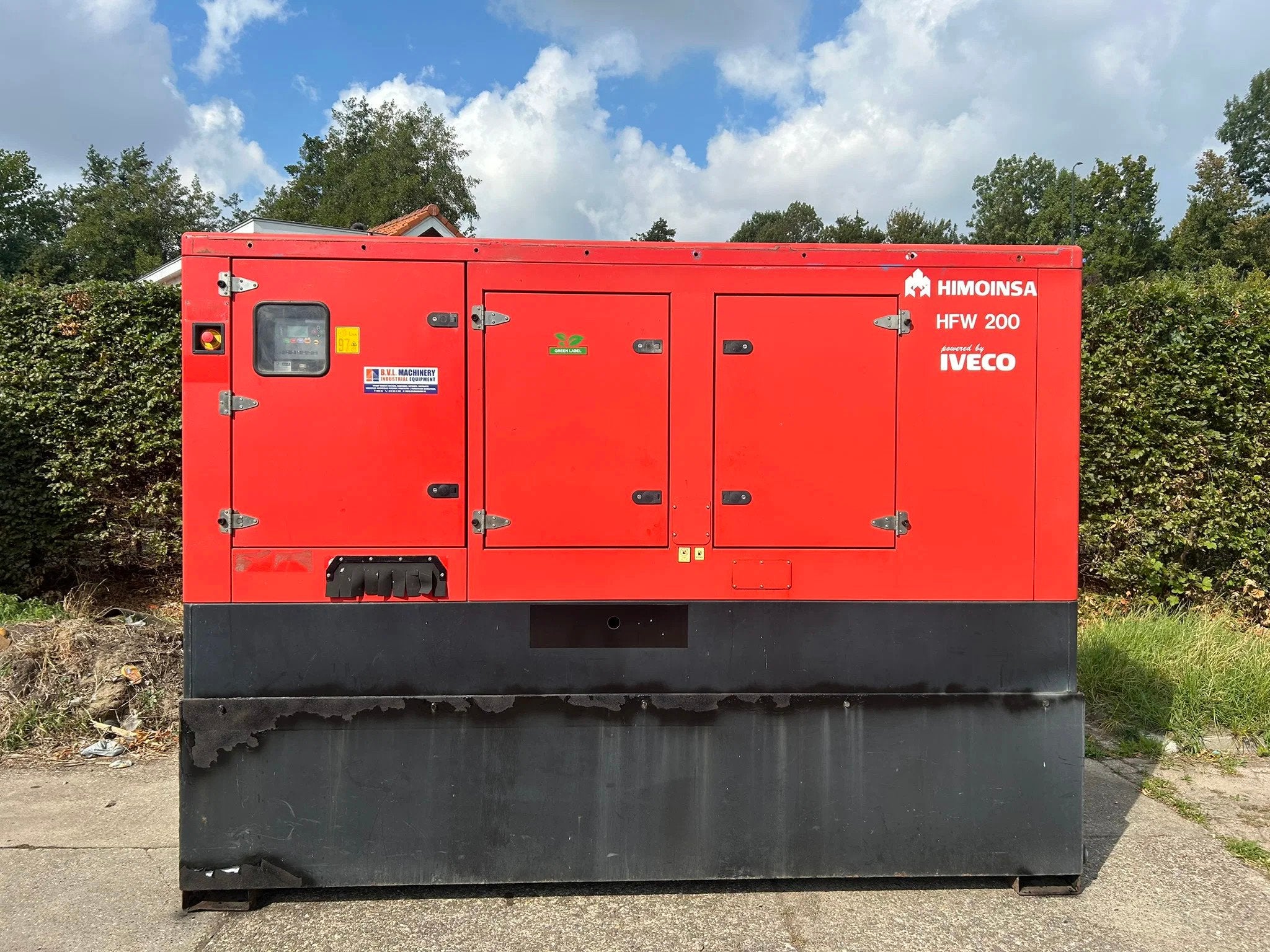 Himoinsa HFW 200 kVA Iveco aggregaat generatorset (bj 2012)