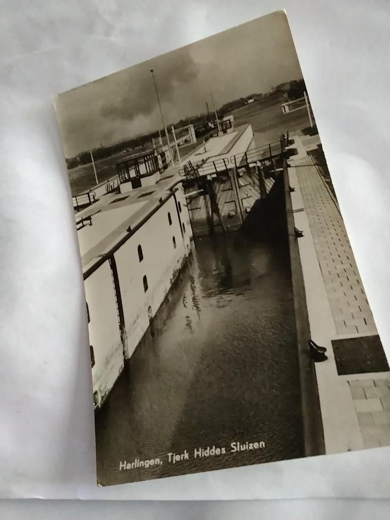HARLINGEN. TJERK HIDDES SLUIZEN, Ophalen of Verzenden, Voor 1920, Friesland
