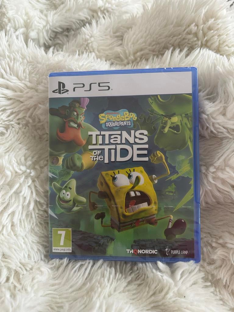 Spongebob Squarepants Titans of the Tide PS5, Avontuur en Actie, 1 speler, Ophalen of Verzenden, Zo goed als nieuw