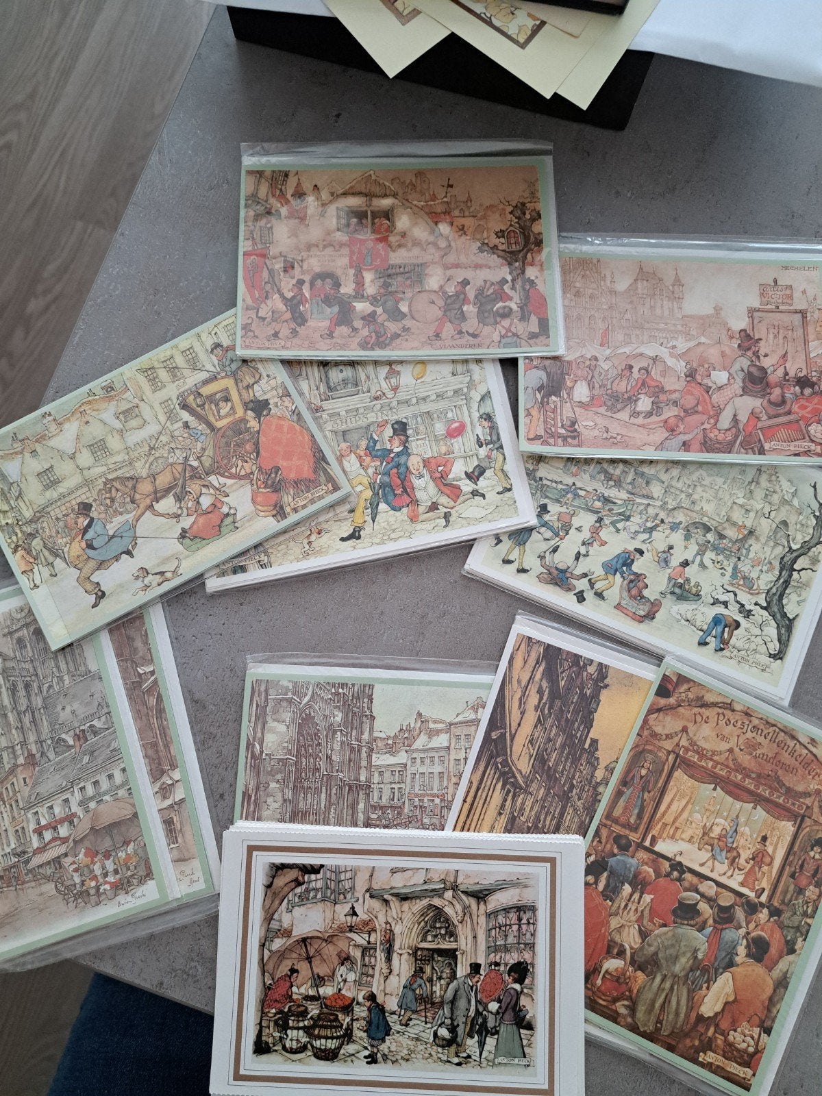 Anton Pieck kaarten, Ophalen of Verzenden, 1980 tot heden, Overige thema's