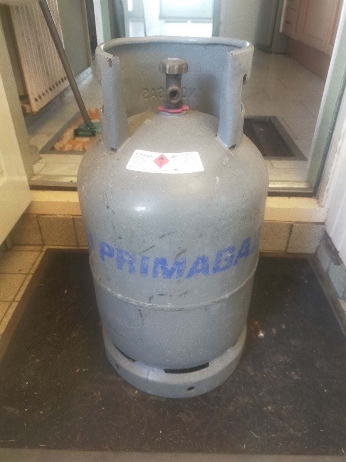 Primagaz gasfles - Leeg, Doe-het-zelf en Verbouw, Ophalen, Gebruikt