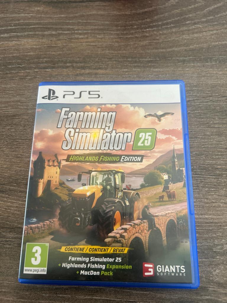 Farming Simulator 25 Highlands Fishing Edition PS5, Spelcomputers en Games, Games | Sony PlayStation 5, 1 speler, Ophalen of Verzenden