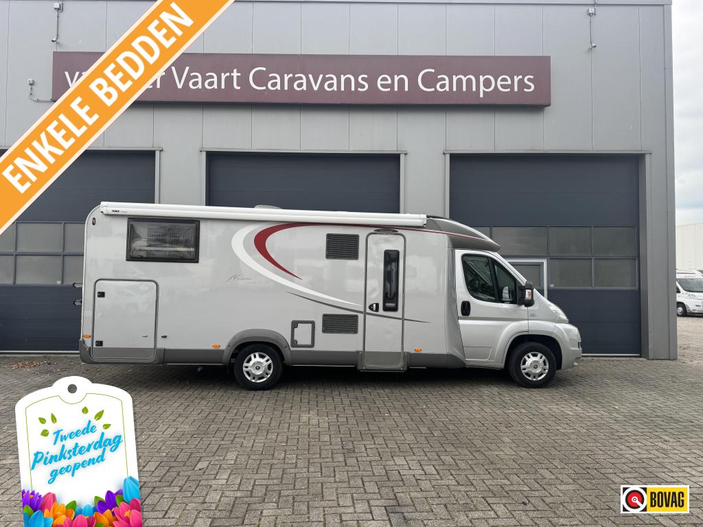 Bürstner Nexxo T 728 Met een sterke 180 PK 60277 KM, Caravans en Kamperen, Campers, Luifel, Fiat, Tot en met 2, Bedrijf