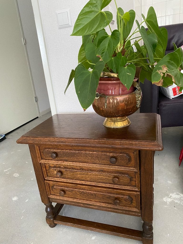 Ladenkastje, Huis en Inrichting, Kasten | Ladekasten, Ophalen, Gebruikt, Eikenhout, 50 tot 100 cm