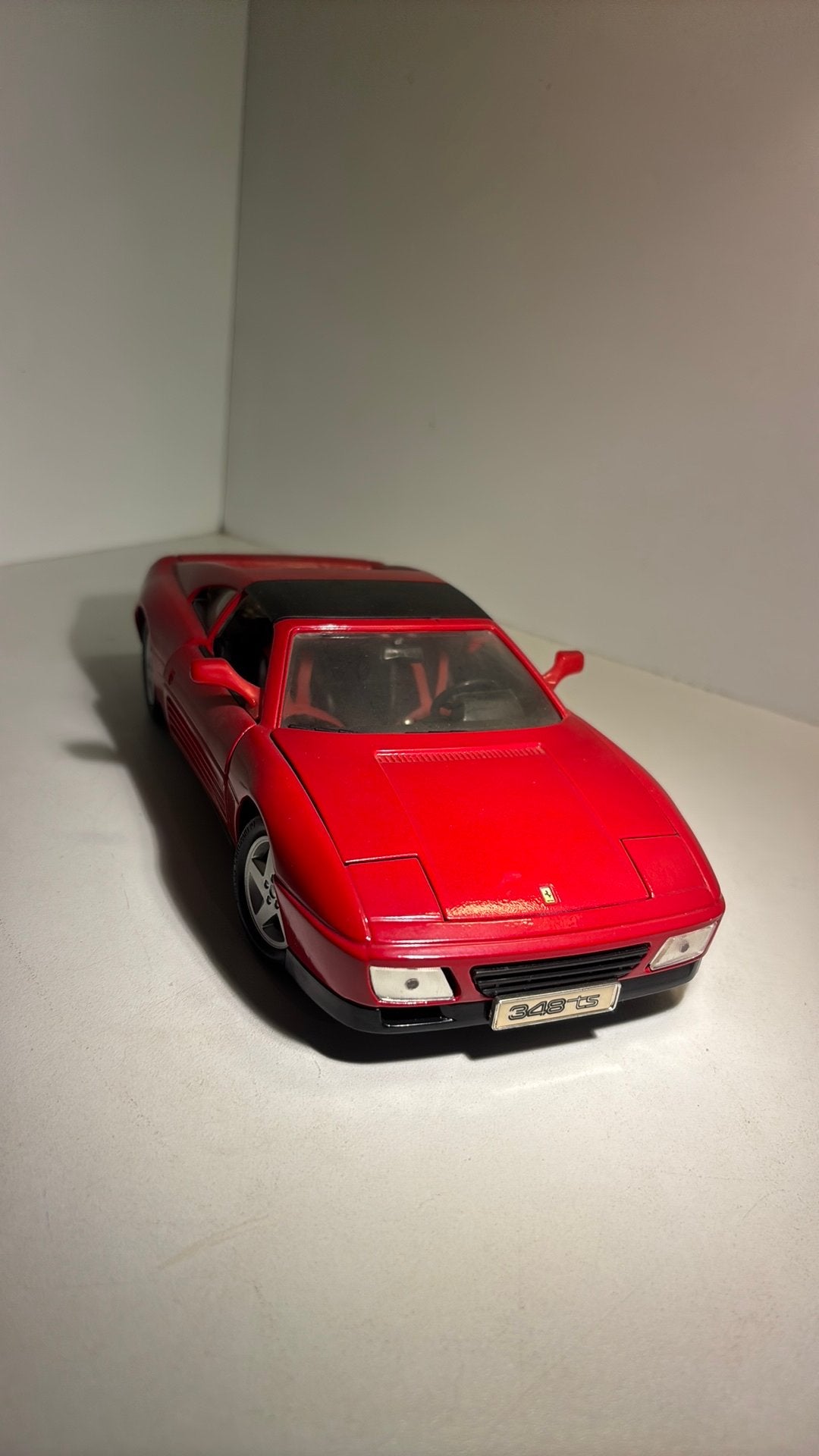 Ferrari 348 ts maisto 1.18, Maisto, Ophalen of Verzenden, A, A