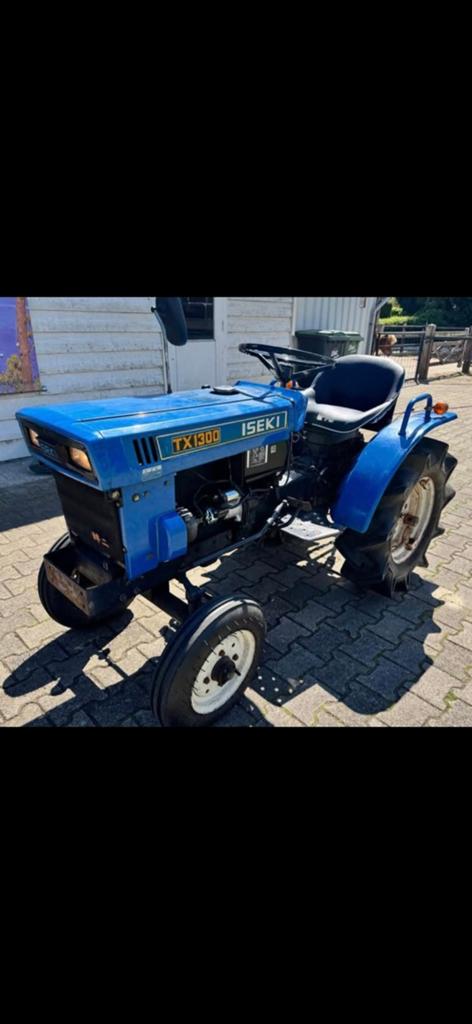 Iseki tx1300 tractor met kenteken, Zakelijke goederen, Agrarisch | Tractoren, Overige merken, Tot 2500, Oldtimer, Ophalen of Verzenden