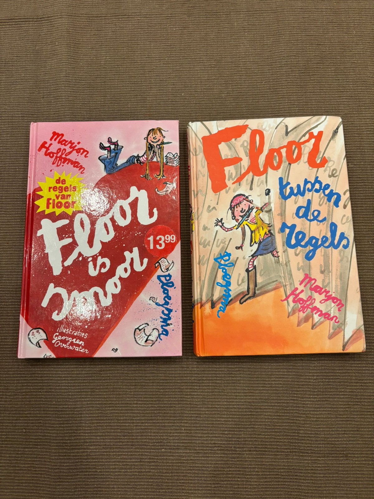 2x Floor boeken: Floor is smoor & Floor tussen de regels, Ophalen of Verzenden, Zo goed als nieuw, Fictie