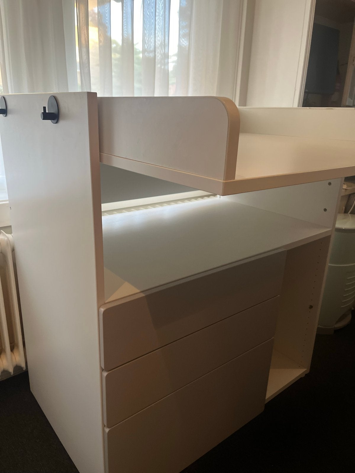 IKEA SMÅSTAD Commode met 3 lades en opbergruimte, 70 cm of meer, Ophalen of Verzenden, Zo goed als nieuw, 75 tot 100 cm