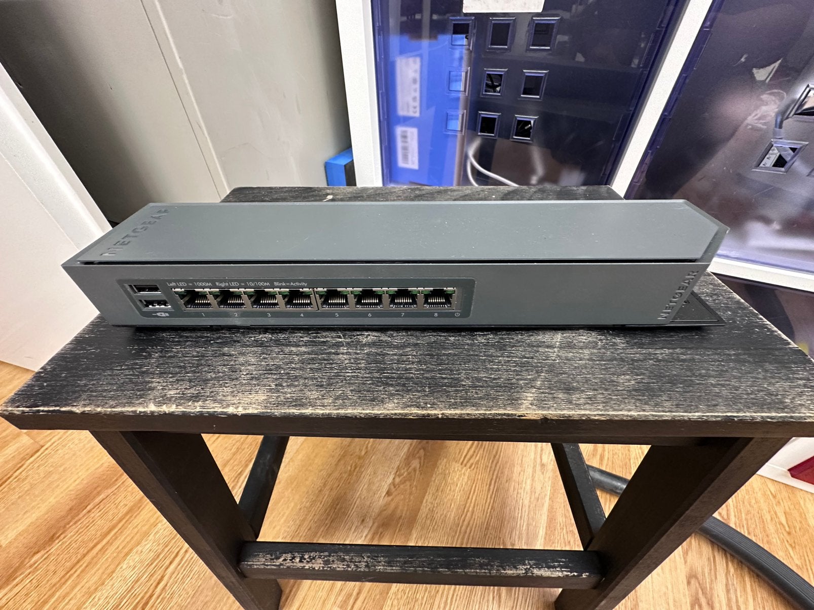 GSS108E NETGEAR managed VLan !, Ophalen of Verzenden, Zo goed als nieuw