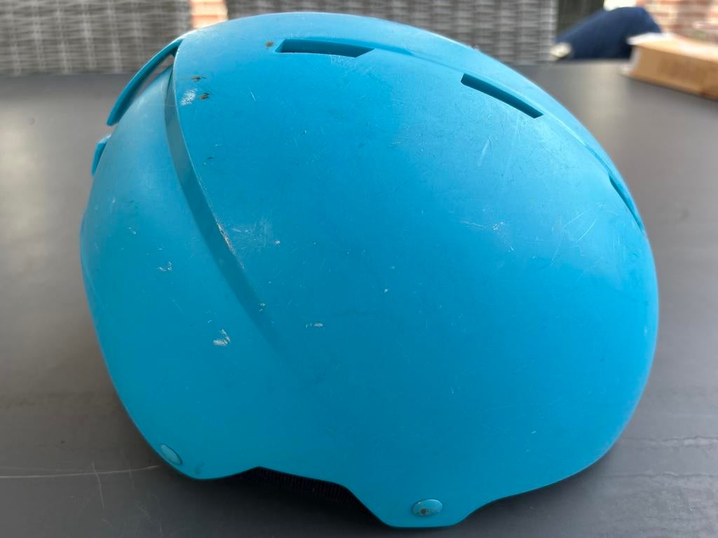 Blauwe Wedze skihelm voor kinderen 48-52cm, Sport en Fitness, Skiën en Langlaufen, Overige merken, Gebruikt, Overige typen, Ophalen of Verzenden