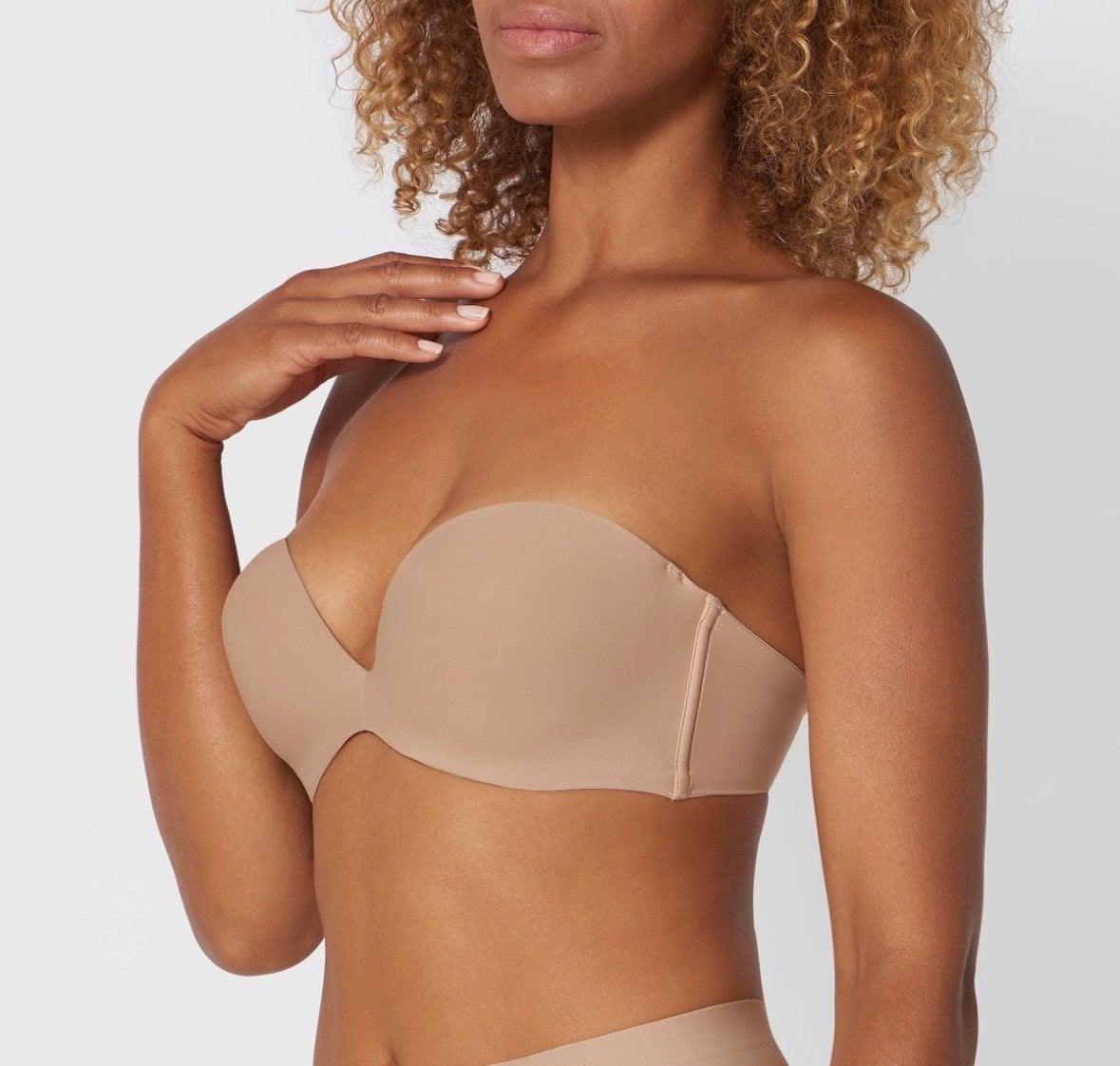 Triumph Push-up BH 75A, Verzenden, Beige, BH