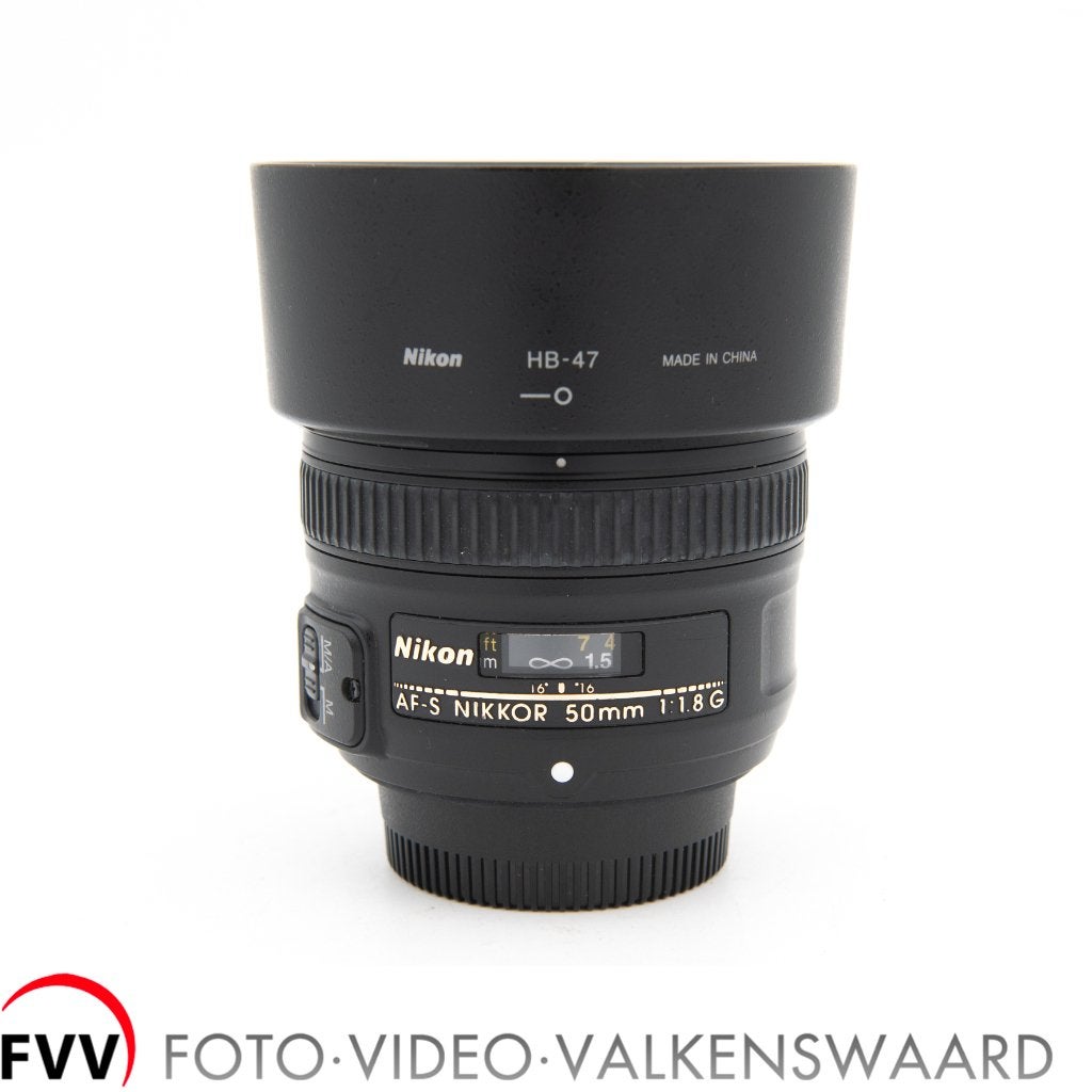 Nikon AF-S 50 mm F1.8 G, Gebruikt, Nikon, Ophalen of Verzenden, Xxx