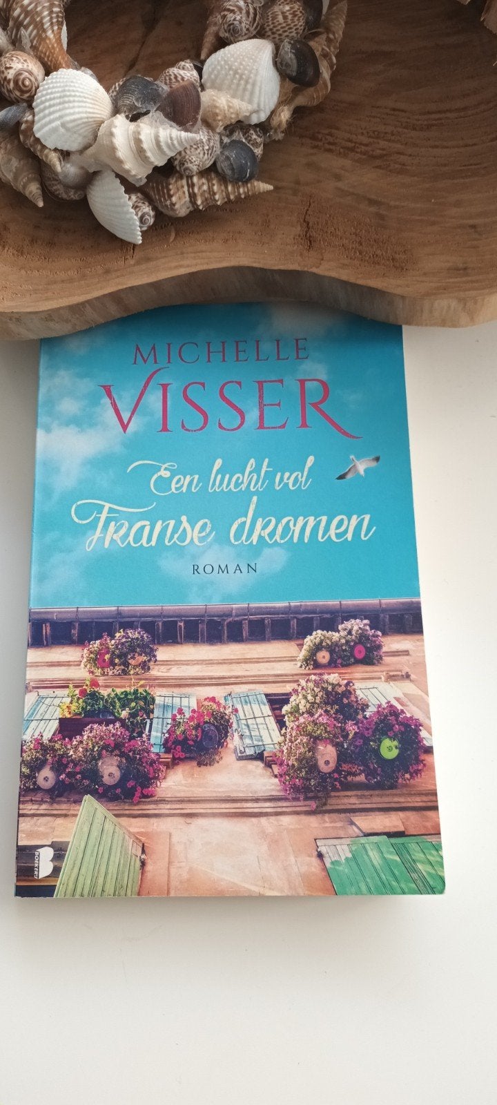 een lucht vol franse dromen michelle visser, Boeken, Ophalen of Verzenden, Zo goed als nieuw