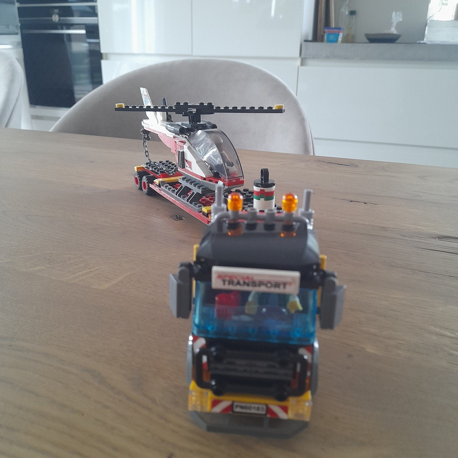 LEGO City 60183 Zware Vrachttruck met Helikopter, Ophalen of Verzenden, Zo goed als nieuw