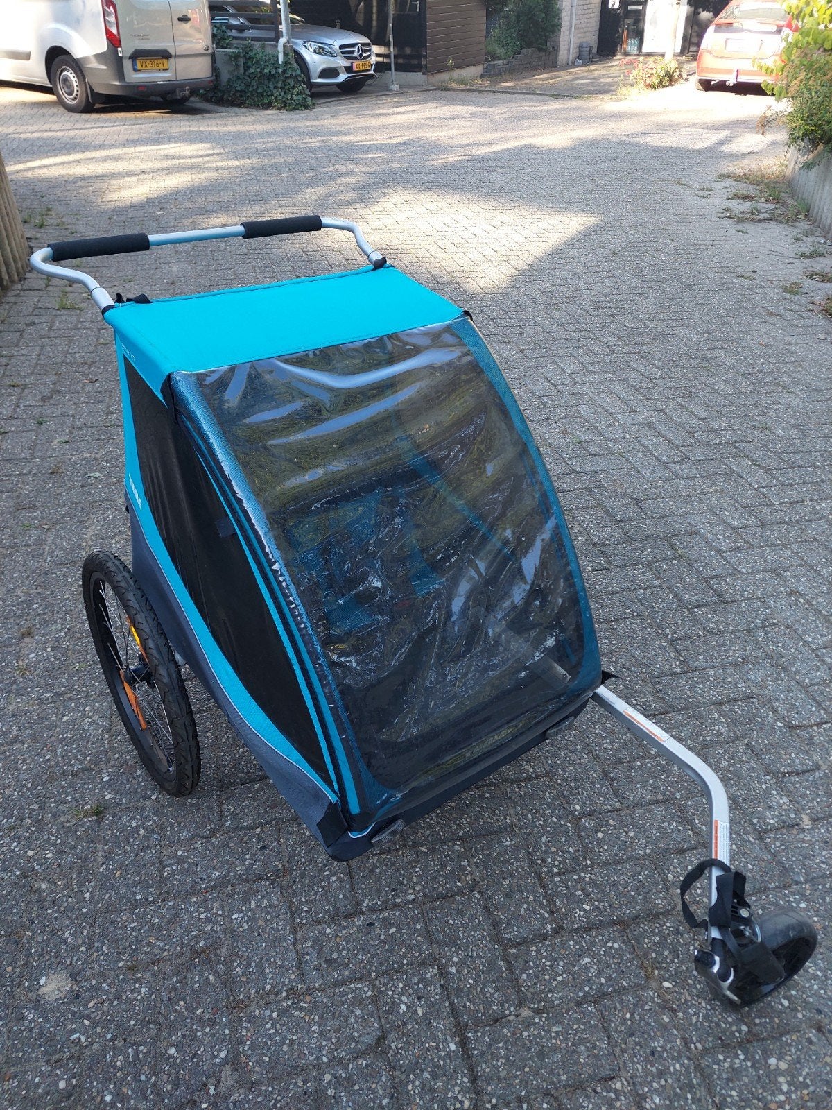Thule Coaster XT 2-pers fietskar - Nieuwstaat, Ophalen, Opvouwbaar, Zo goed als nieuw, 40 tot 60 kg