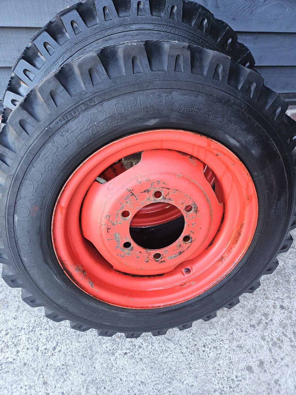 Gebruikte Dunlop banden op velg 20 inch, Zakelijke goederen, Agrarisch | Onderdelen | Banden, Velgen en Assen, Ophalen