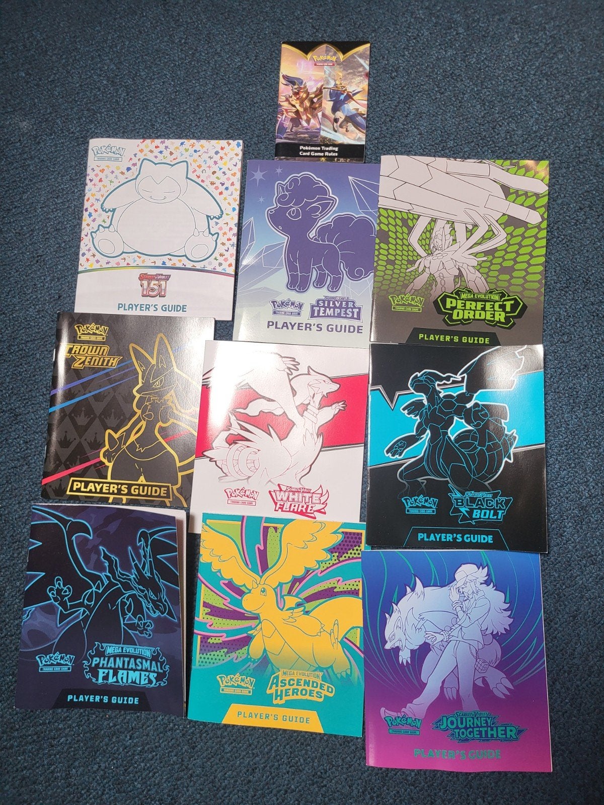 9x Pokemon Player Guides + klein boekje, Ophalen of Verzenden