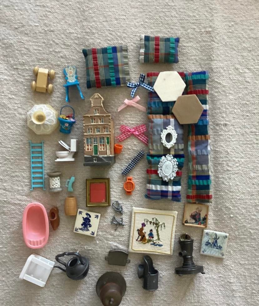 Poppenhuis spullen, Ophalen of Verzenden, Zo goed als nieuw, Poppenhuis