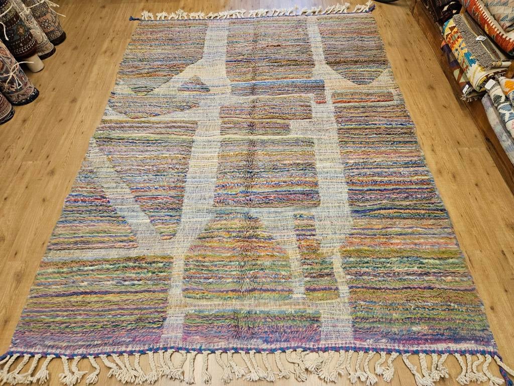 Handgeknoopt oosters tapijt berber Beni Mrirt 280x210, Info@SlatsAntiek.nl, Vof Slats Antiek, Ophalen of Verzenden, 200 cm of meer
