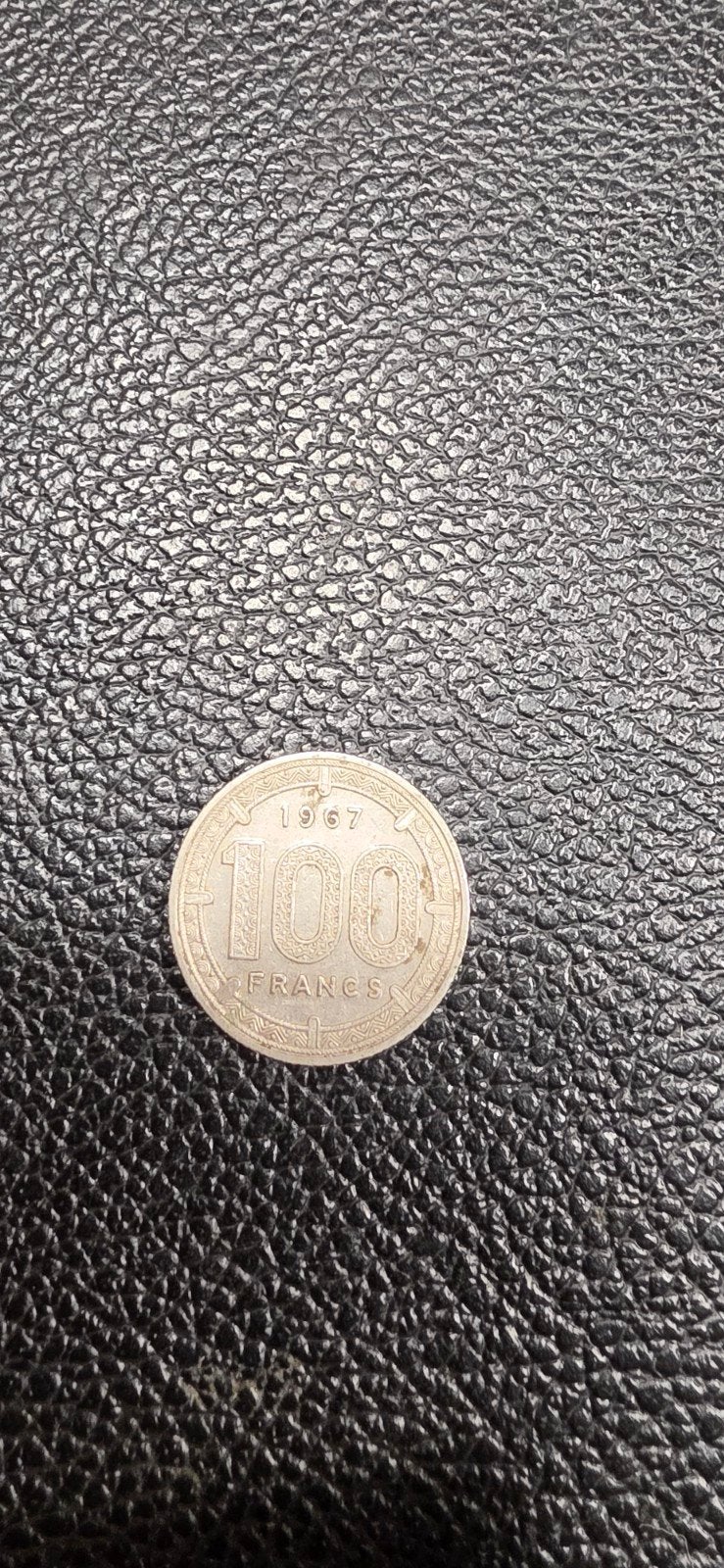 Centraal Afrikaanse Staten 100 frank 1967, Ophalen of Verzenden