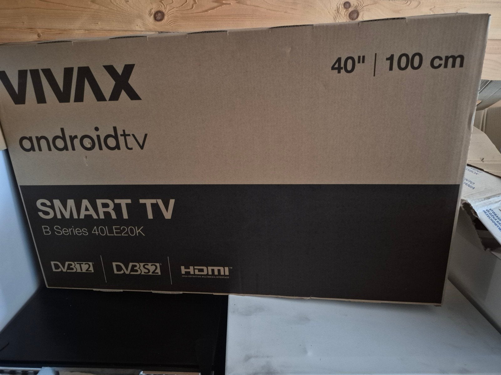 Nieuwe 40 inch smart 4k led tv 100 cm, 50 Hz, Nieuw, 100 cm of meer, Ophalen
