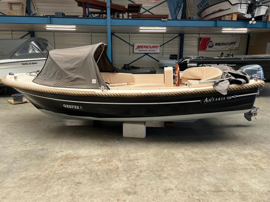 Antaris 520 met Yamaha F15 powertilt, Ophalen, Gebruikt, Zonnedek, Antaris