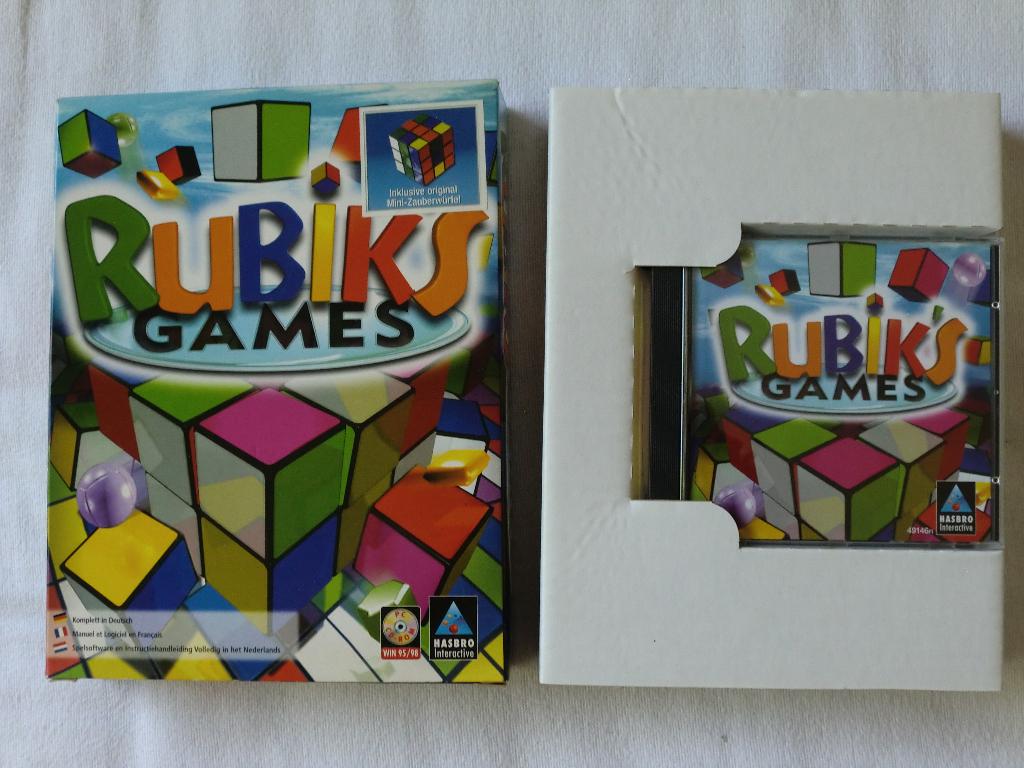 Windows 95 / 98 Hasbro Interactive Rubik's Games (in doos), Spelcomputers en Games, Games | Pc, 1 speler, Ophalen of Verzenden