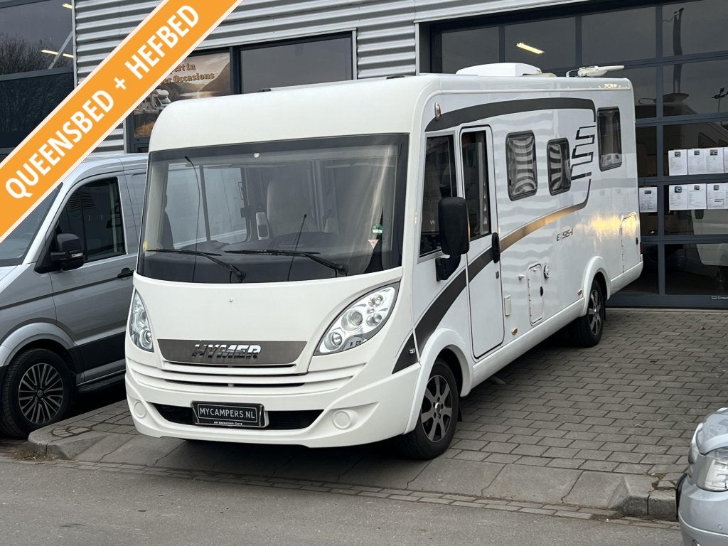 Hymer Exsis-i 598, Caravans en Kamperen, Campers, Integraal, Fiat, Luifel, Bedrijf