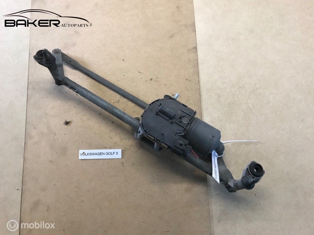 Volkswagen Golf V ('03-'08) ruitenwissermotor, Gebruikt, Volkswagen, Ophalen of Verzenden, Volkswagen