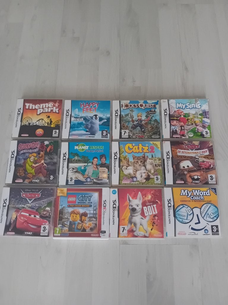 Nintendo ds games, 3 spelers of meer, Ophalen, Gebruikt, Vanaf 3 jaar