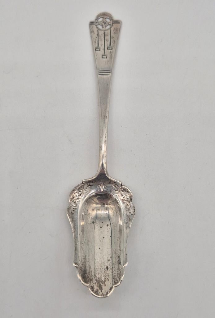 Antiek Zilveren Suikerschepje uit 1923, Antiek en Kunst, Antiek | Goud en Zilver, Verzenden, Zilver